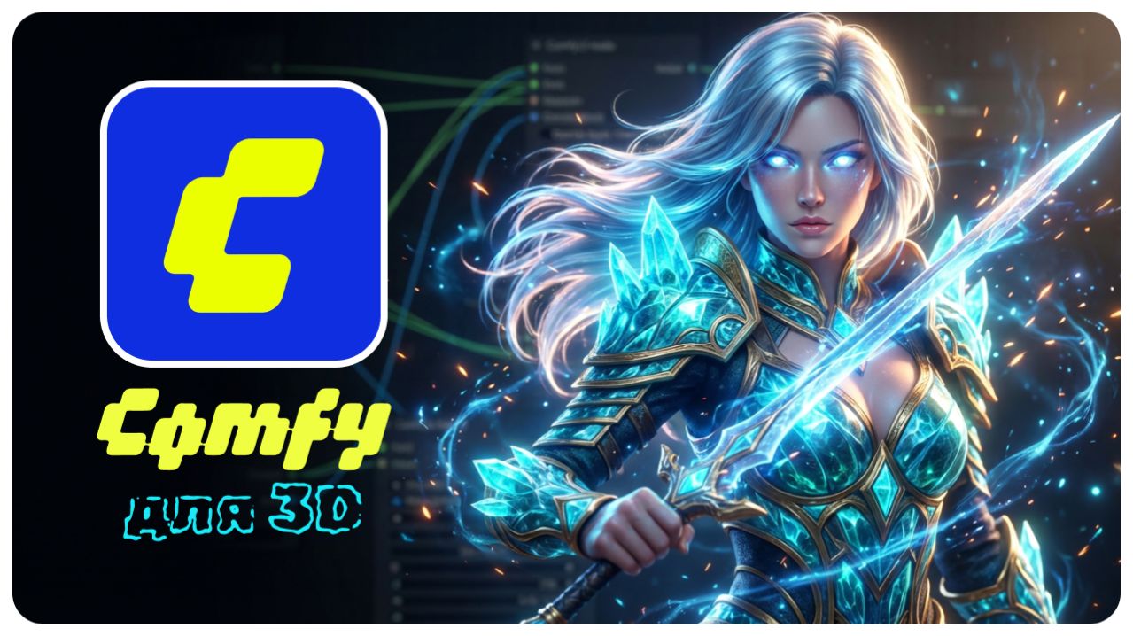 ComfyUI для 3D-художников — полный гайд с нуля до продакшн-пайплайна (2026)