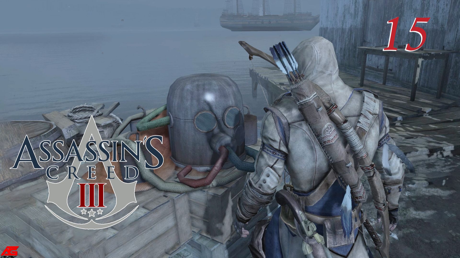 Assassin's Creed III (2012)➤глава 15(Морское чудовище)