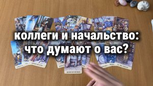 ЧТО О ВАС ДУМАЮТ КОЛЛЕГИ И НАЧАЛЬСТВО? Расклад Таро, гадание на картах
