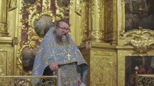 Проповедь прот. Михаила Сотникова на Благовещение Пр. Богородицы
