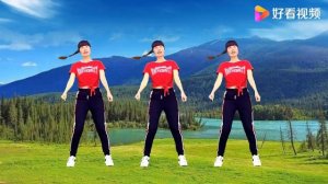 健身操DJ《新山里红》每天坚持跳，祛湿排毒减腰腹，练出小蛮腰