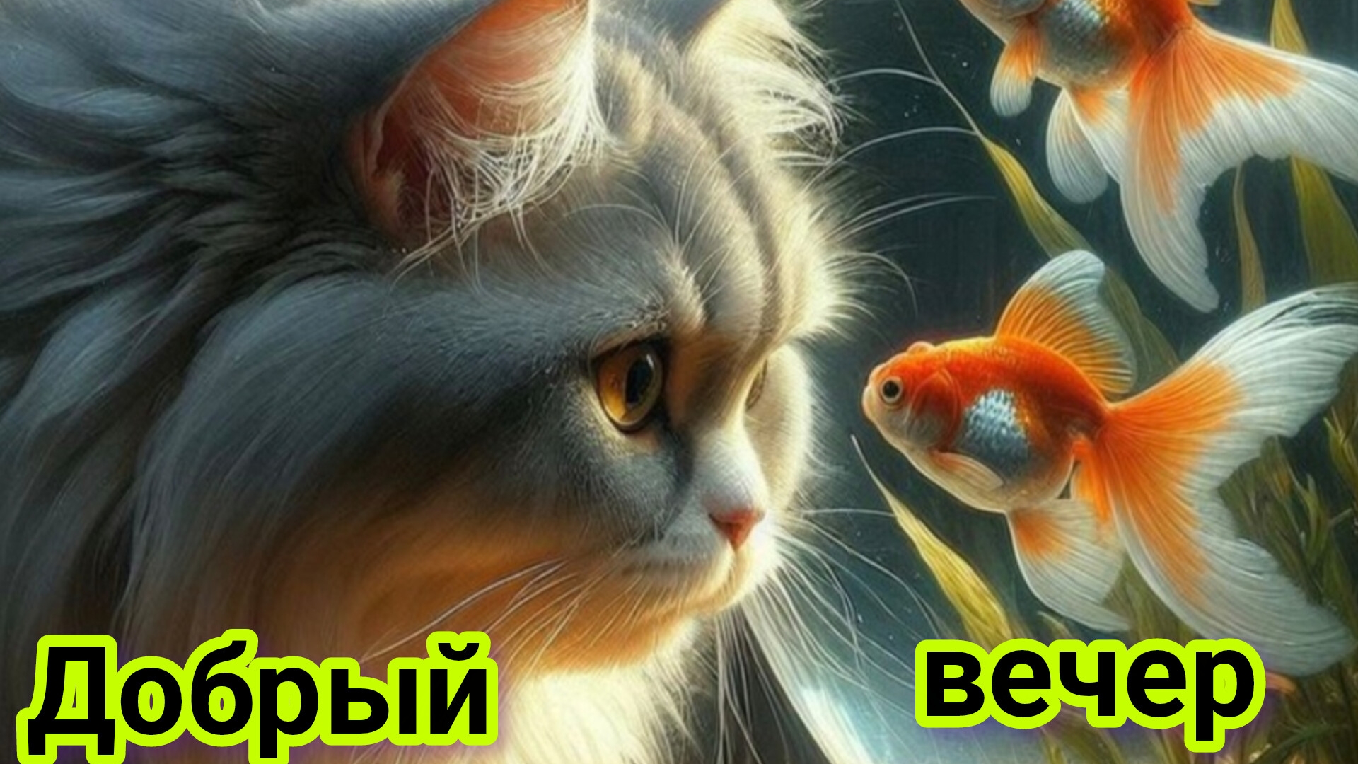 С добрым теплым вечером. Шикарная музыкальная открытка.