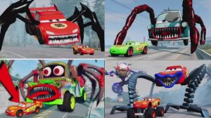 МОЛНИЯ МАКВИН против МОНСТР АВТОБУС — Новая Битва Машин