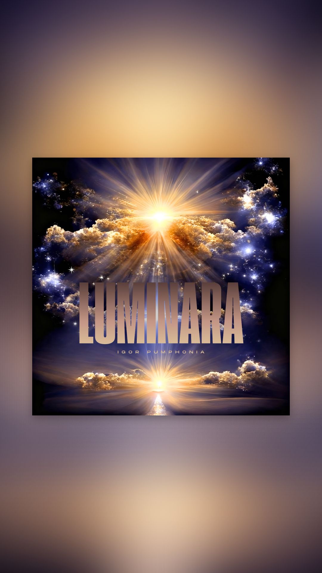 Igor Pumphonia - Luminara — релиз 15.05.2026 (Chill Techno, Deep House, Deep Techno)