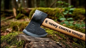 ТОПОР. К чему снится Топор.