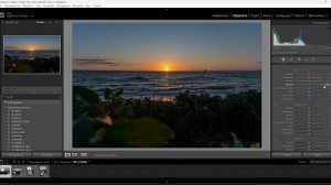 Пример обработки пейзажа в программе Лайтрум