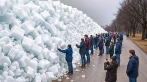 Зимние моменты попавшие на камеру.