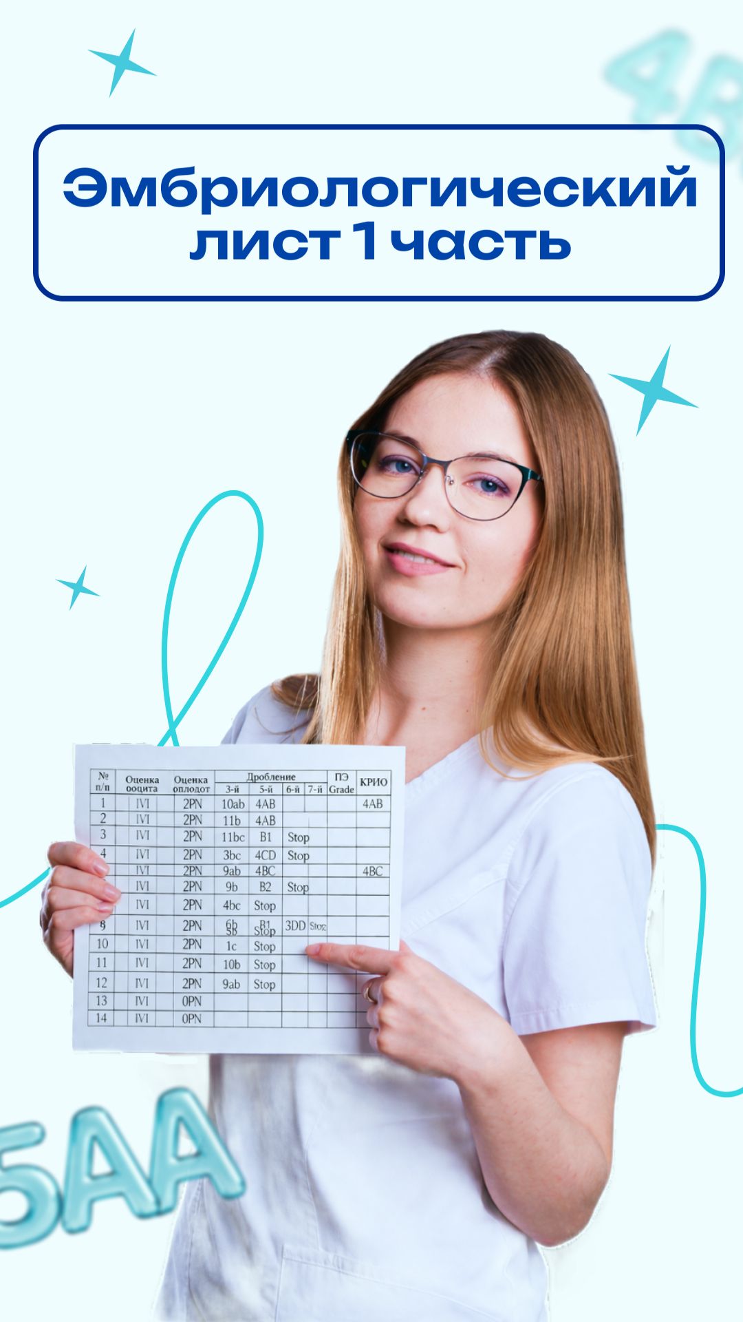 Зачем нужен эмбриологический лист? 🧬