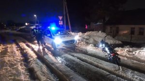 Прав нет, перегар есть: автоинспекторы задержали в Кемерове мотоциклиста