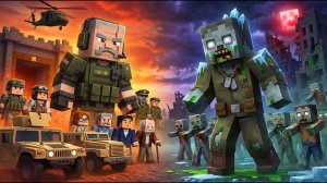 Крепость на краю гибели: противостояние нежити Майнкрафт