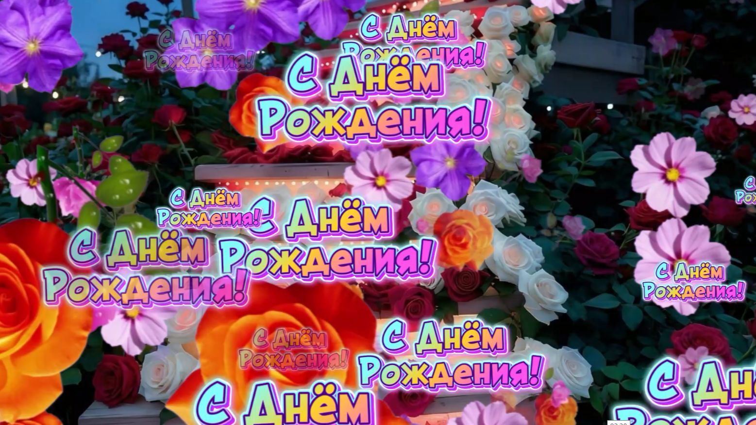 Красивая песня поздравление для женщины с днём рождения