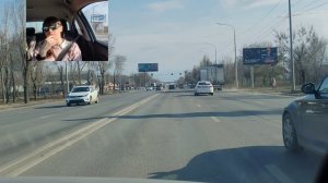 Занятие со Степаном. Едем от 51-й Гвардейской до рынка "Русь" с разворотом на Исторической