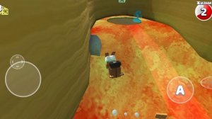 супер медведь прохожу миссию:пол это лава ( часть 1 )