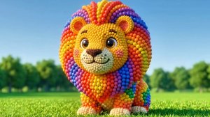 Детские мультики. Мультики для детей. Игрушки из шариков против мяча