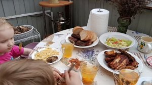 ГОТОВИМ ОБЕД, КУШАЕМ С ДЕТЬМИ.