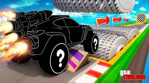 ВЫБИЛ САМЫЕ БЕЗУМНЫЕ ТАЧКИ ИЗ ЛАКИ БЛОКА ЧТОБЫ ПЕРЕПРЫГНУТЬ МЯСОРУБКУ! ЭКСПЕРИМЕНТЫ ГТА 5