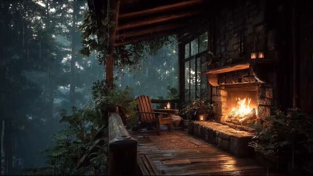 Грация дождя - Нежная музыка Кельтов с звуками дождя, фоновая музыка