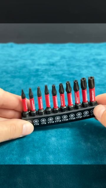 Набор отверток Torx T6-T40, 50 мм, 10 шт, для шуруповерта FR-14591