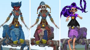 НОВЫЙ ЛИЛИ-ПРОТОТИП VS НОВОГО ХАГГИ-ВАГГИ-ПРОТОТИПА VS ПРОТОТИПА POPPY PLAYTIME 5 в Garry's Mod