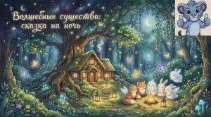волшебные существа. сказка на ночь. засыпайка.