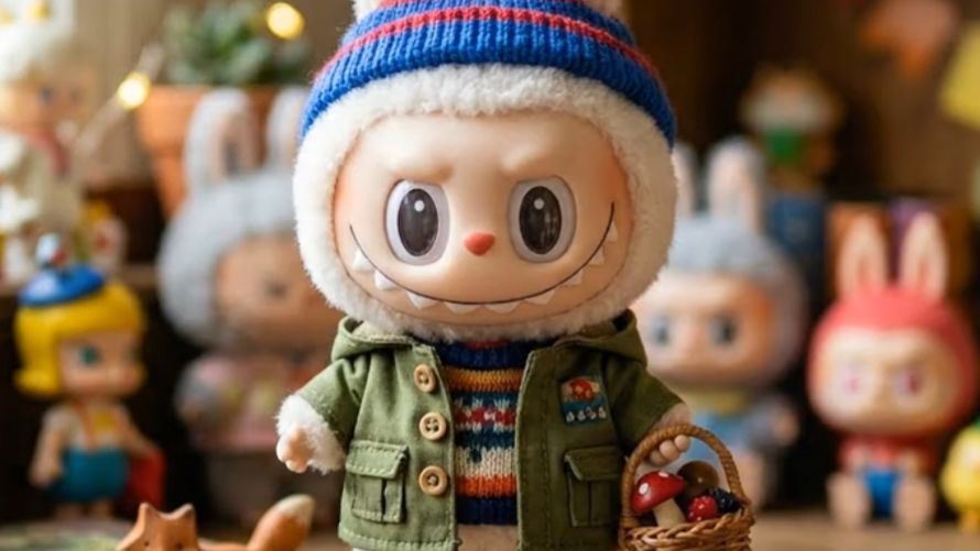 Лабубу весёлый танец