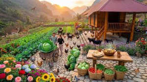 Никто этого не ожидал: мы превратили бесплодную землю в прекрасную ферму и продали урожай на рынке.