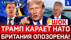 ШОК: Трамп карает НАТО | Британия опозорена! | Украина готовит теракт
