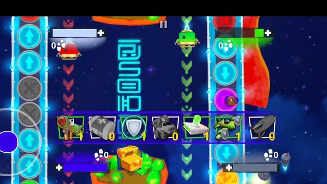 прохожу трассу с препятствиями