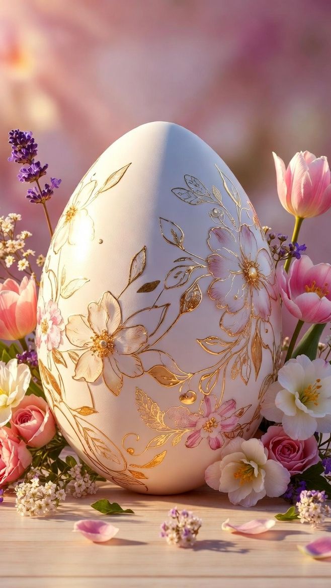 Счастливой Пасхи!  🐰💖