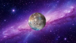 Футаж для текста "Космос"