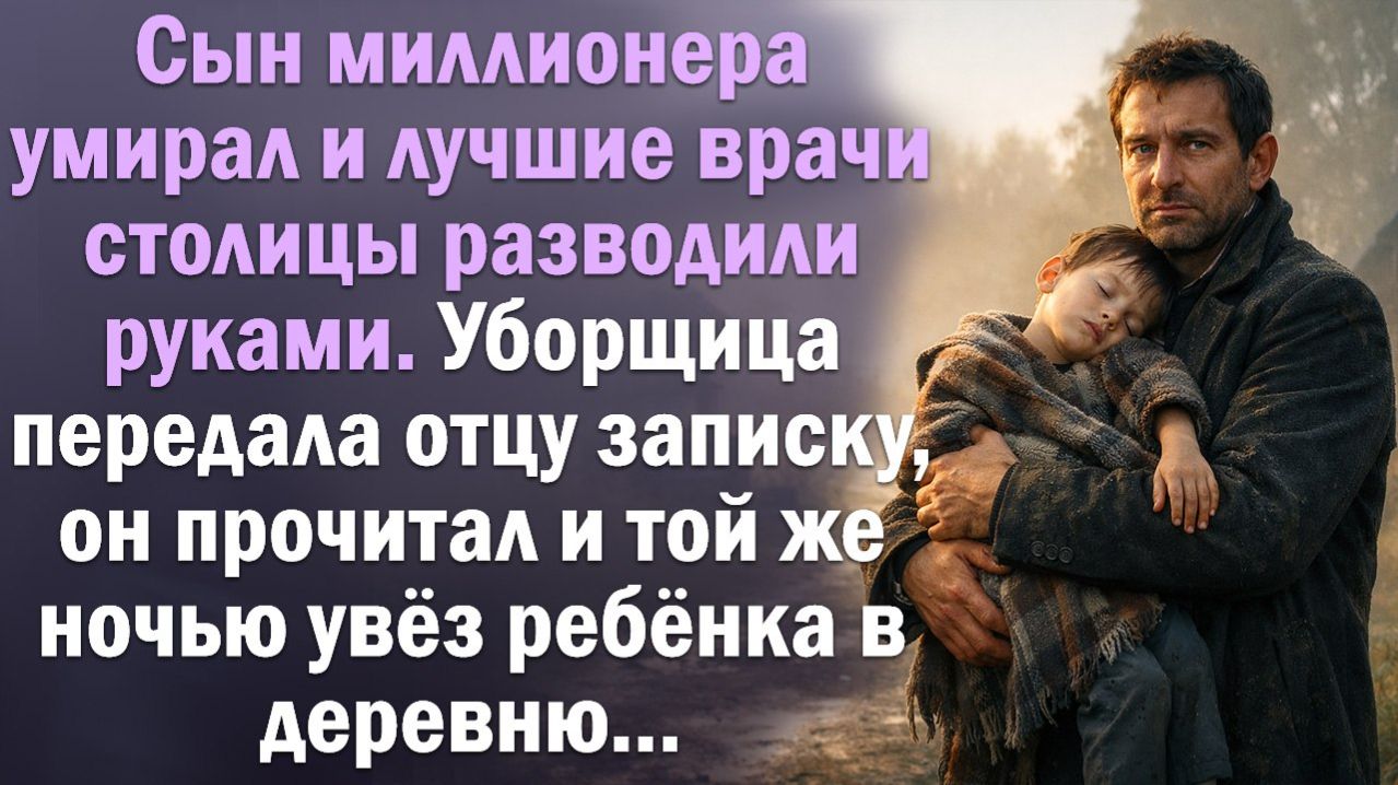 Жизненная история | Читает Юля. Лучшие клиники не помогли. А записка от уборщицы изменила всё
