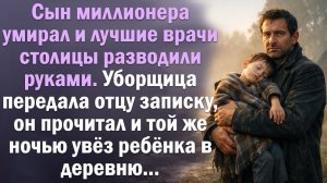 Жизненная история | Читает Юля. Лучшие клиники не помогли. А записка от уборщицы изменила всё