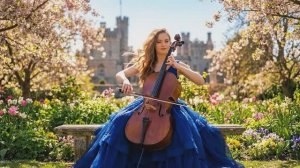 Цветущее небо - Насладитесь чарующей весенней музыкой под аккомпанемент виолончели и скрипки. 🎶