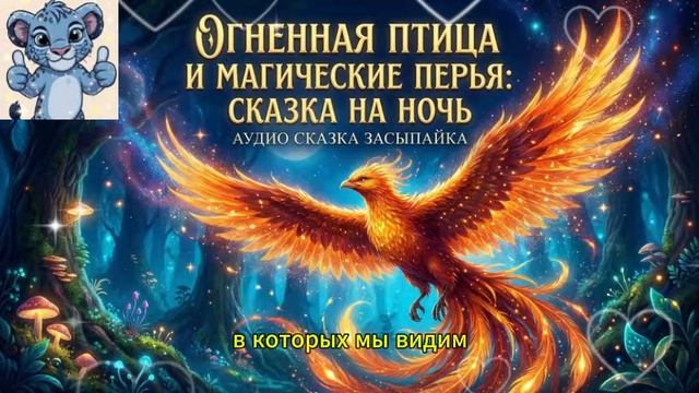 огненная птица и магические перья. сказка на ночь. засыпайка.