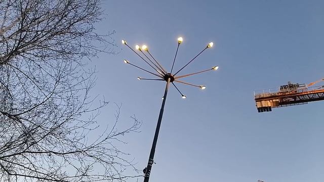 Столб освещения 70х-80х годов.