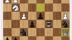 Анатолий Карпов сотворил шедевр в 17-ой партии матча с Виктором Корчным с 2 конями и 1 ладьей против