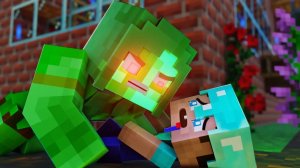 Материнское проклятие зомби. Майнкрафт Мультик