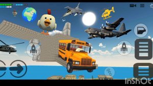 Мы Выбрасываем Машины Из Самолёта В Чикен Ган Видео С Монтажом