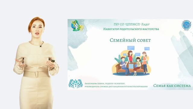 Семья как система. Роль партнера и роль родителя