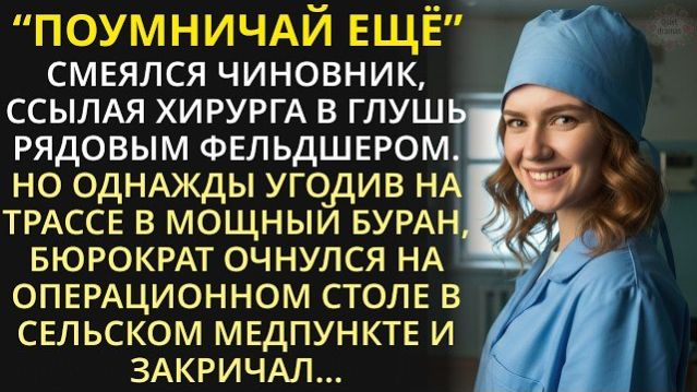 Истории из жизни| Бюрократ сослал одарённого хирурга в глушь |Аудио рассказы|Жизненные истории