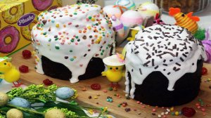 Шоколадный кулич без дрожжей