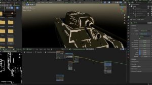Текстурирование танка Т-34-85 в Blender 4.4.3