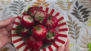 Маринованная редиска за 10 минут!