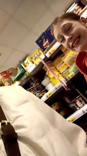 покупаем продукты в пятёрочке