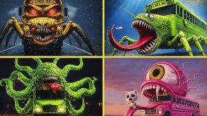 ШКОЛЬНЫЙ АВТОБУС: ВЕСЕЛЫЕ ПРИКЛЮЧЕНИЯ И ПОГОНЯ МАШИНОК 🚌💨