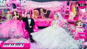 Играем в игрушки из мультика принцесса кукла Барби. Мультфильм для детей. ASMR АСМР