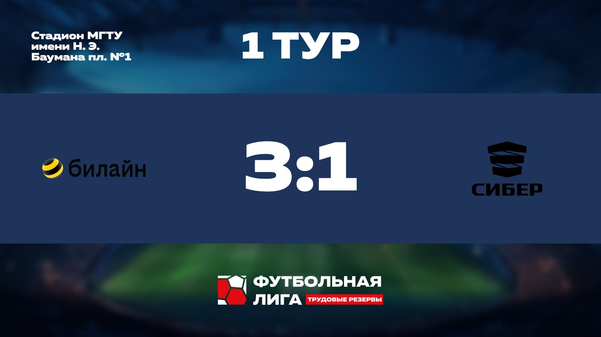 Обзор | 1 тур | Билайн - Сибер | Омега