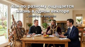 Как по-разному ощущается жизнь в одном векторе