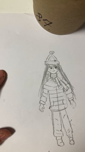 Быстрый скетч карандашом