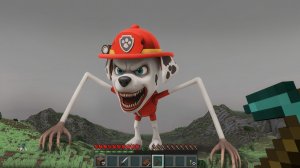 😳 Я НАШЛА МАРШАЛ ПОЖИРАТЕЛЯ ИЗ ЩЕНЯЧИЙ ПАТРУЛЬ в МАЙНКРАФТ #Майнкрафт #щенячийпатруль